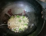 A picture of step 3 of Cheesy Kidney Beans Rice Stuffed Eggplant.