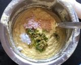 A picture of step 2 of Gluten free dhokla pizza.