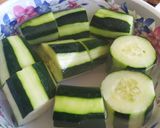 Hình bước làm 1 của món Canh dưa leo