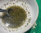 A picture of step 1 of Lamb Kleftico (lamb week!).