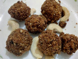 Sabudana laddoo (with plum jaggery)