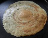 A picture of step 2 of Pesarattu (Sprouts Moong Dosa).