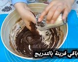 صورة لخطوة 8 من وصفة حلوة مشققة بالكاكاو