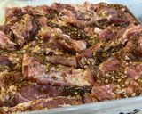 A picture of step 2 of Filipino Style BBQ Ribs.