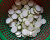 Hình bước làm 1 của món Canh mướp nấu xò biển