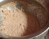 A picture of step 2 of Semolina halwa.