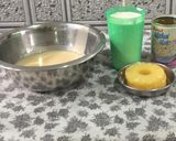 A picture of step 4 of Pineapple pudding.