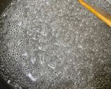 A picture of step 2 of Doodh Jalebi/ Rabri Jalebi.