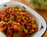 A picture of step 3 of What's in the fridge salads.