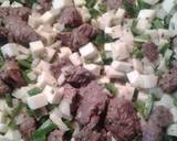 Spicy beef and taro root recipe step 6 photo