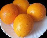 A picture of step 1 of Orange Popsicle Treat.