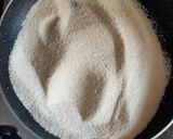 A picture of step 1 of Suji balls.