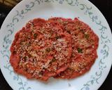 A picture of step 8 of Savoury Beetroot Pancakes / Beetroot Chilla.