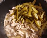 Stroganoff csirkemell recept fázis 3 fotója