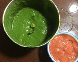 A picture of step 3 of Egg Hara Masala.
