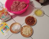 Foto langkah ke 2 dari resep Bakso Daging Sapi Asli Sehat Tanpa MSG, Gurih & Kenyal.