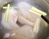 Hình bước làm 1 của món Khô gà bơ tỏi