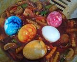 Gambar langkah 3 resipi Telur Dinosour Gemilang 3 Rasa.
