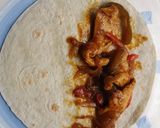 Foto del paso 13 de la receta Fajitas de pollo con nopales y calabaza