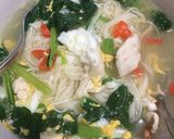 Foto langkah ke 8 dari resep Misoa kuah telur.