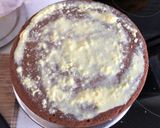 A picture of step 20 of Eggless Rasmalai Cake.
