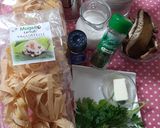 Foto del passaggio 1 della ricetta Tagliatelle al tartufo bianco con crema di funghi porcini