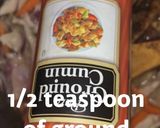 A picture of step 3 of Pasta with shredded chicken soup #ramadancontest.