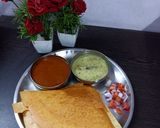 A picture of step 4 of Paper Dosa.