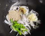 A picture of step 5 of Dragon potatoes.