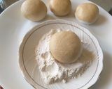 A picture of step 1 of Paneer and mint paratha.