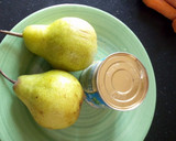 A picture of step 1 of Pear smoothie.