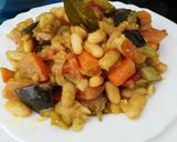 Foto del paso 5 de la receta: Verduras salteadas con alubias blancas y curry