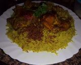 A picture of step 1 of Chicken Kabsa Dish.