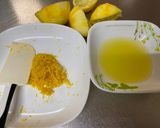 A picture of step 1 of Lemon Pound Cake.