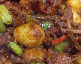 Foto langkah ke 5 dari resep Sambal Pete Teri Telur Puyuh.