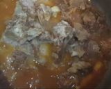 A picture of step 5 of Mutton gravy.