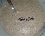 A picture of step 2 of Ragi Idli.