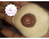 A picture of step 8 of Chocolate stuffed Puff Puff🍫🍩.