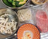 炒烏龍麵的食譜步驟1照片