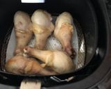 Hình bước làm 3 của món Đùi gà nướng bột tỏi, tiêu và syrup-eatclean-Airfryer