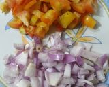 A picture of step 1 of Kundru Ki Sabji.