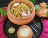 वेज दम बिरयानी (Veg dum biryani recipe in hindi) रेसिपी चरण 11 फोटो