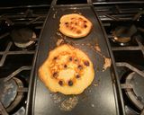 A picture of step 4 of Blueberry Pancakes.