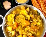 মুগ ডাল দিয়ে মিক্সড সবজির ঝোল রেসিপির ধাপ 2 ছবি