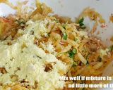 A picture of step 3 of Aloo cheela | Aloo snacks | Potato pancakes.