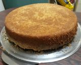 Foto do passo 4 de Cuca Rápida De Banana Com Sorvete De Flocos E Creme
