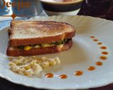 A picture of step 9 of Corn Sandwich.