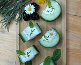 Une image de l'étape 4 de 🌱 Concombre farcie au fromage frais.