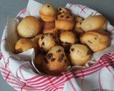 Une image de l'étape 4 de Muffins pépites de chocolat ou coeur chocolat.