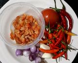 Foto langkah ke 1 dari resep Sambal Bajak Udang Ebi.